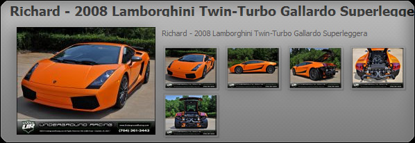 Richard - 2008 Lamborghini Twin Turbo Gallardo Superleggera